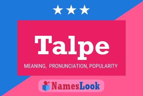 Talpe Naam Poster