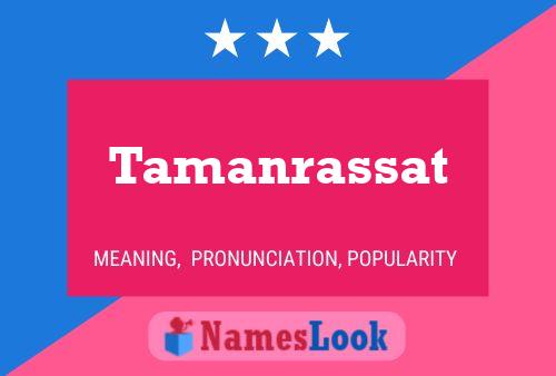 Tamanrassat Naam Poster