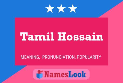 Tamil Hossain Naam Poster