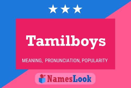 Tamilboys Naam Poster