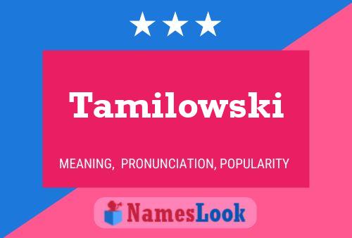 Tamilowski Naam Poster