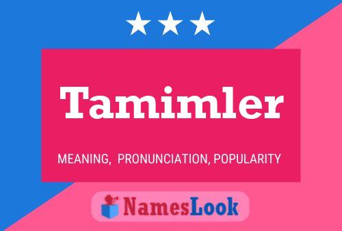 Tamimler Naam Poster