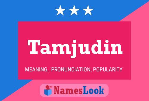 Tamjudin Naam Poster