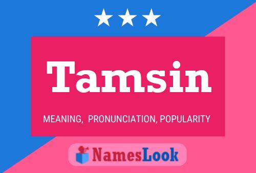 Tamsin Naam Poster