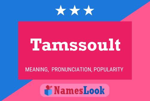 Tamssoult Naam Poster