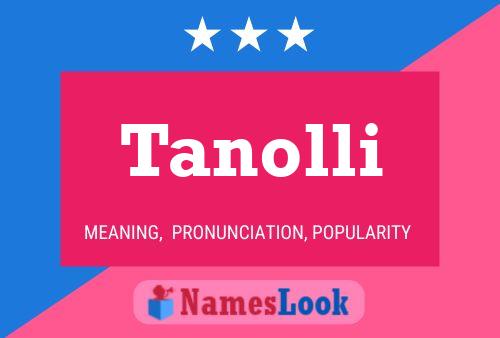 Tanolli Naam Poster