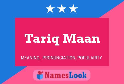 Tariq Maan Naam Poster