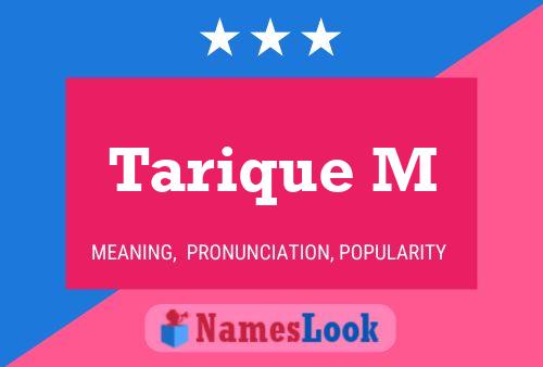 Tarique M Naam Poster