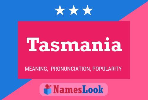 Tasmania Naam Poster