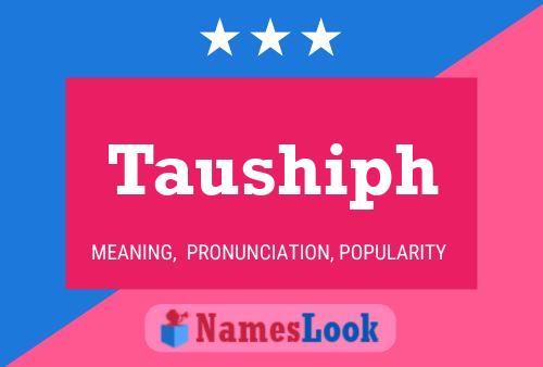 Taushiph Naam Poster