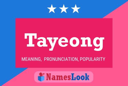 Tayeong Naam Poster