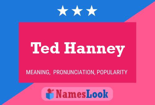 Ted Hanney Naam Poster