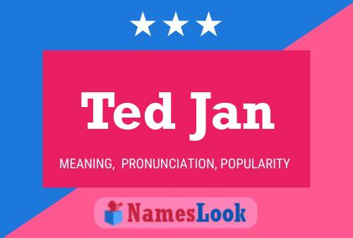 Ted Jan Naam Poster