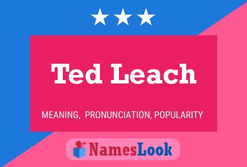 Ted Leach Naam Poster