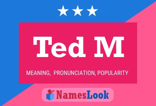 Ted M Naam Poster