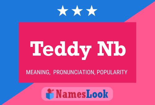 Teddy Nb Naam Poster