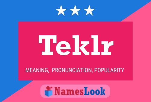 Teklr Naam Poster