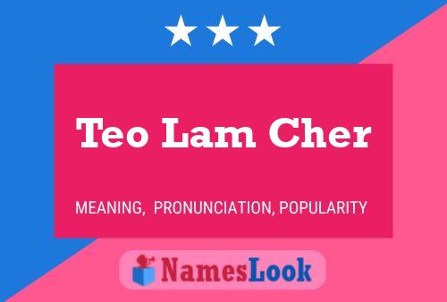 Teo Lam Cher Naam Poster