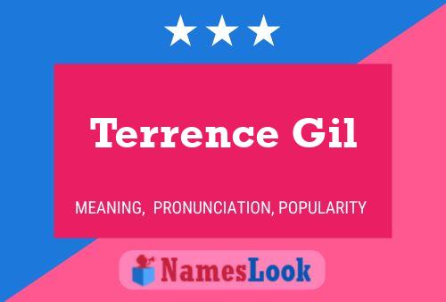 Terrence Gil Naam Poster