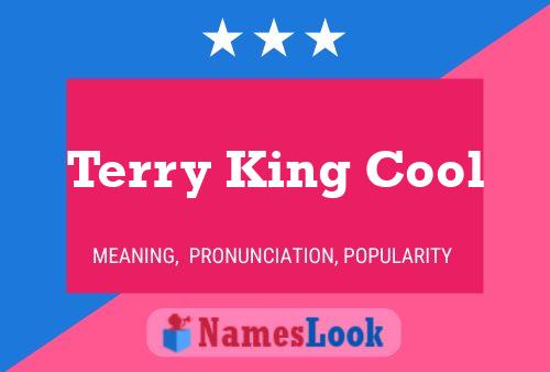 Terry King Cool Naam Poster