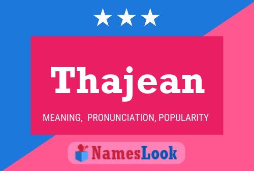 Thajean Naam Poster