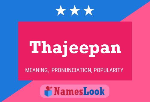 Thajeepan Naam Poster