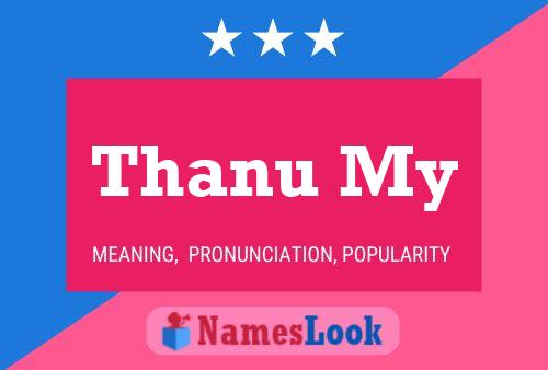 Thanu My Naam Poster