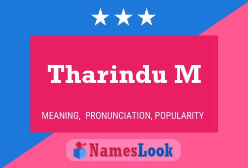 Tharindu M Naam Poster