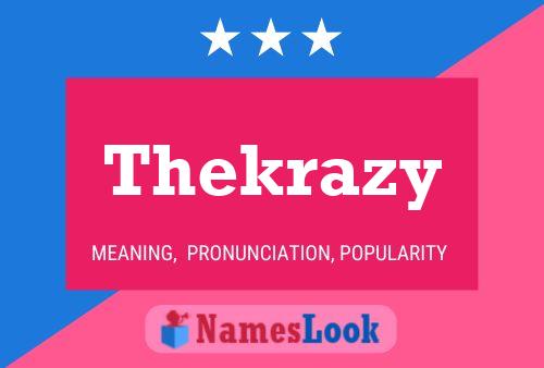 Thekrazy Naam Poster