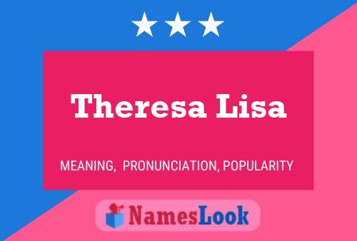 Theresa Lisa Naam Poster