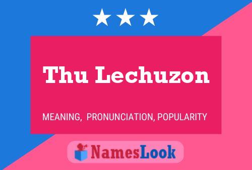 Thu Lechuzon Naam Poster