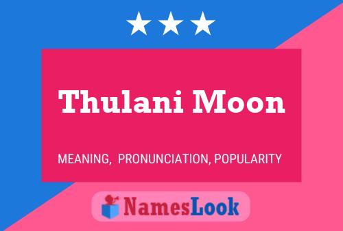 Thulani Moon Naam Poster