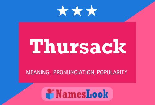 Thursack Naam Poster