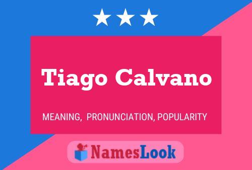 Tiago Calvano Naam Poster