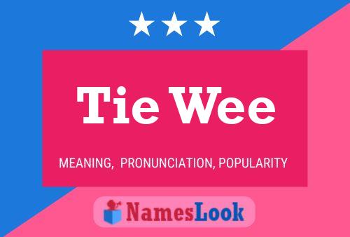 Tie Wee Naam Poster