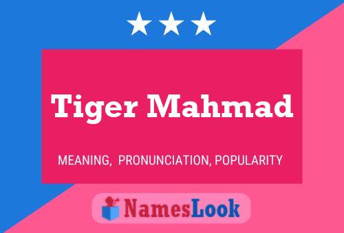 Tiger Mahmad Naam Poster