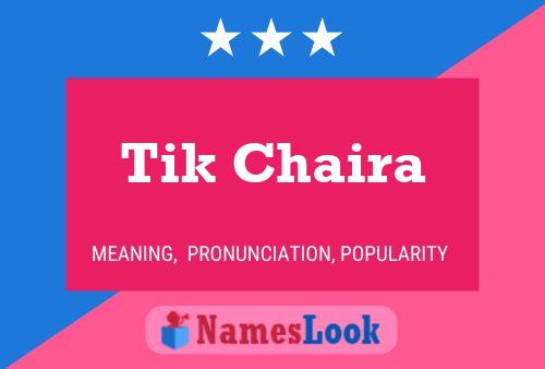 Tik Chaira Naam Poster