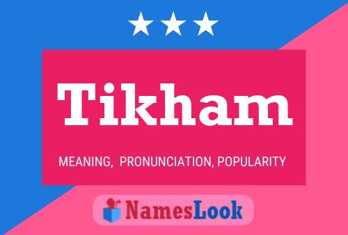 Tikham Naam Poster