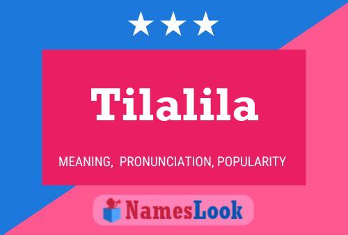 Tilalila Naam Poster