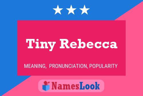 Tiny Rebecca Naam Poster