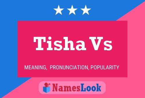 Tisha Vs Naam Poster