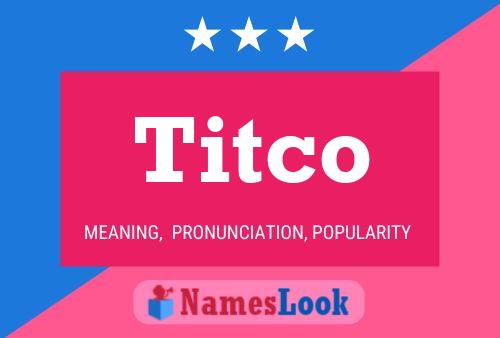 Titco Naam Poster