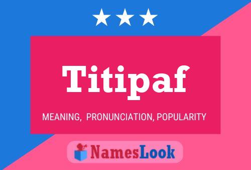 Titipaf Naam Poster