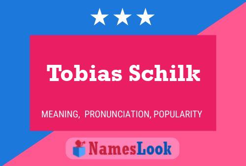 Tobias Schilk Naam Poster