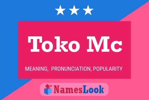 Toko Mc Naam Poster