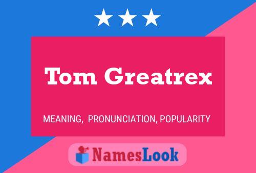 Tom Greatrex Naam Poster