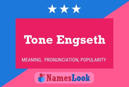 Tone Engseth Naam Poster