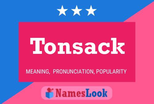 Tonsack Naam Poster