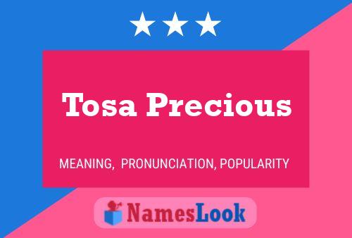 Tosa Precious Naam Poster