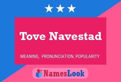 Tove Navestad Naam Poster